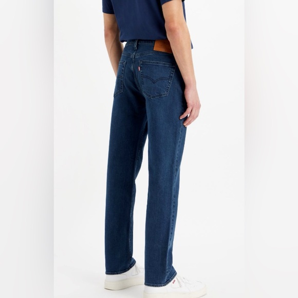 Vintage Levi’s 514 Men’s 36x26 InseamLoose Straight Leg Dark Wash Denim Jeans - Picture 16 of 16